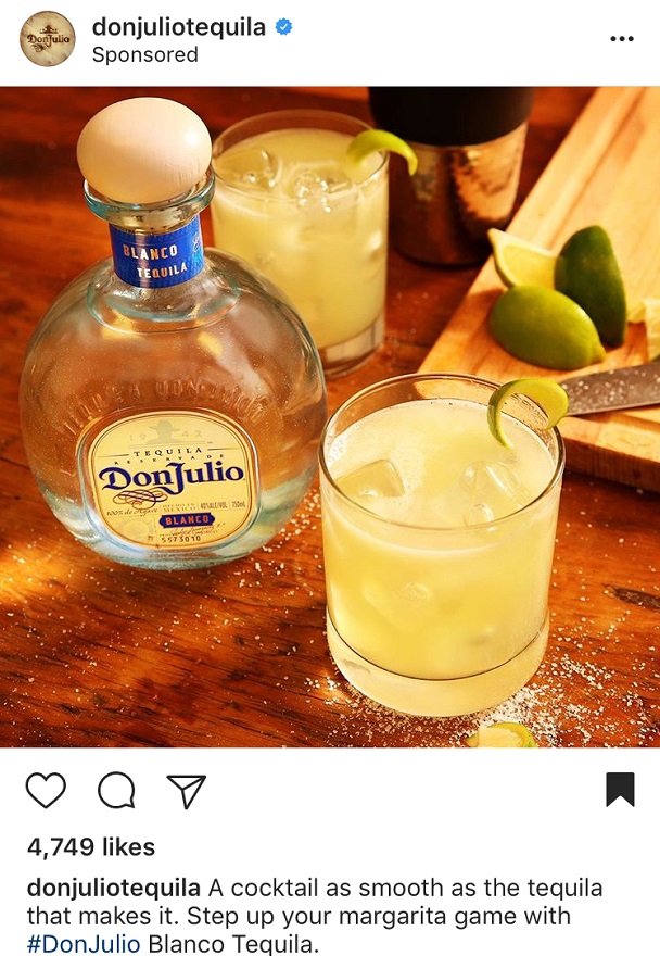Instagram Advertising for Don Julio
