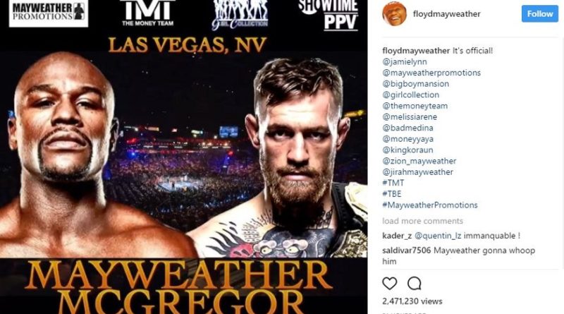 Hype Becomes Reality for McGregor and Mayweather