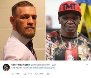 Hype Becomes Reality for McGregor and Mayweather