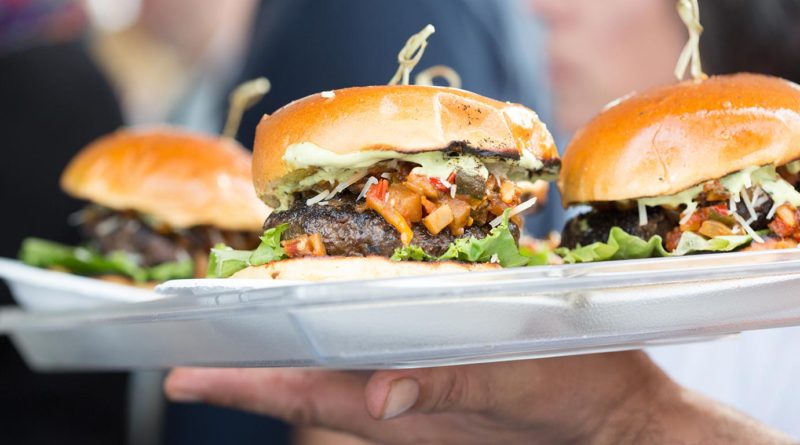Burgers at the Greenwich Wine + Food Festival 2015
